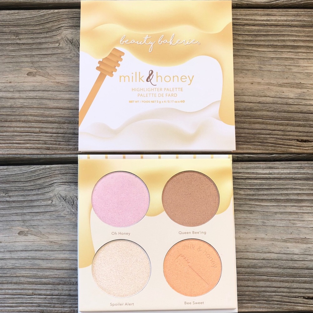 BEAUTY BAKERIE Milk & Honey Highlighting Palette